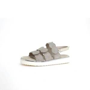 NEW BELLA COMFORTO women's jessa triple straps sandals in creme